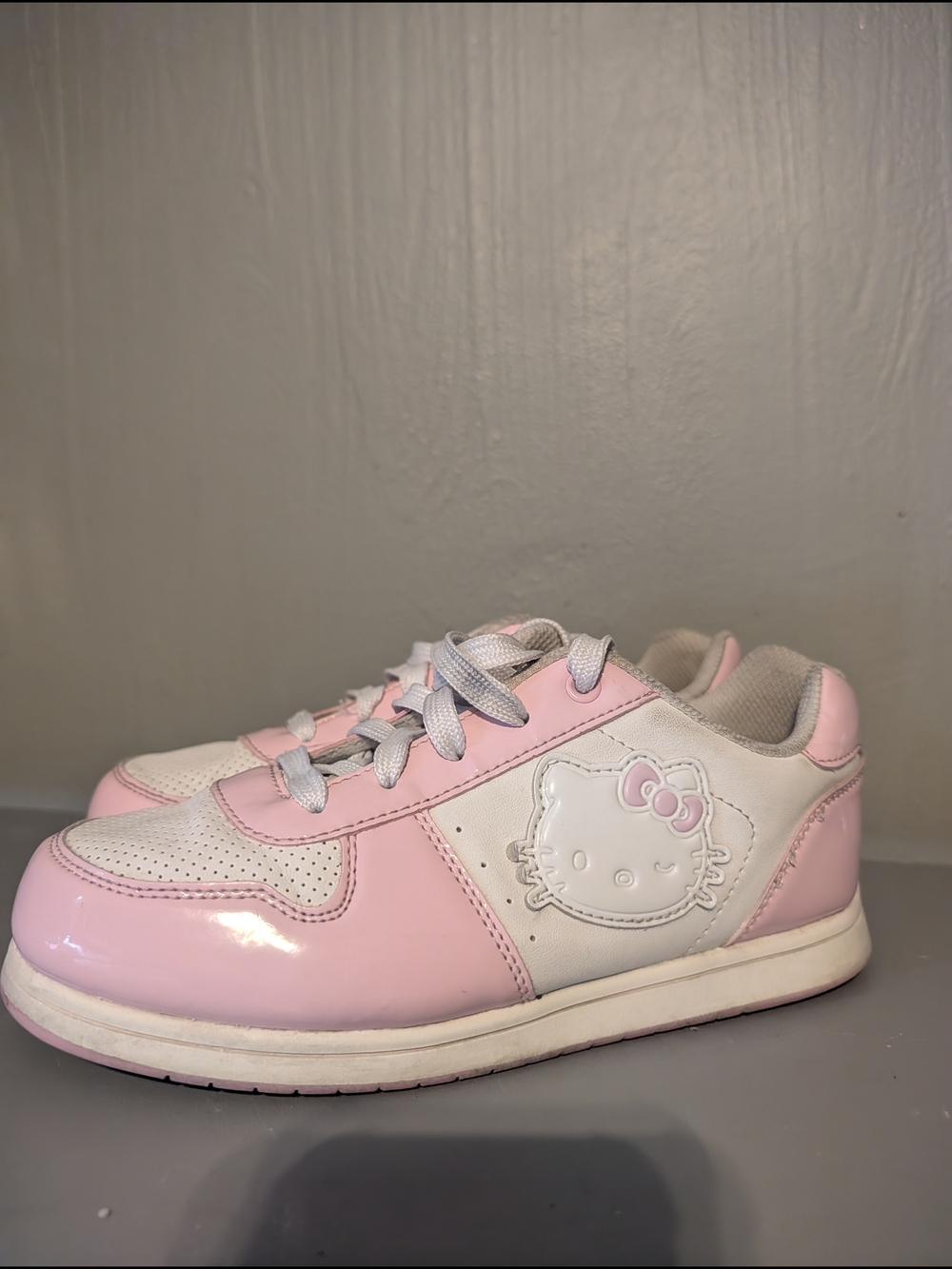 Hello Kitty Pink & White Kids Sneakers